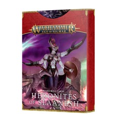 Hedonites of Slaanesh Warscroll Cards